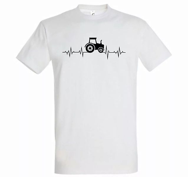 Youth Designz T-Shirt Heartbeat Traktor Herren Shirt mit trendigem Frontpri günstig online kaufen