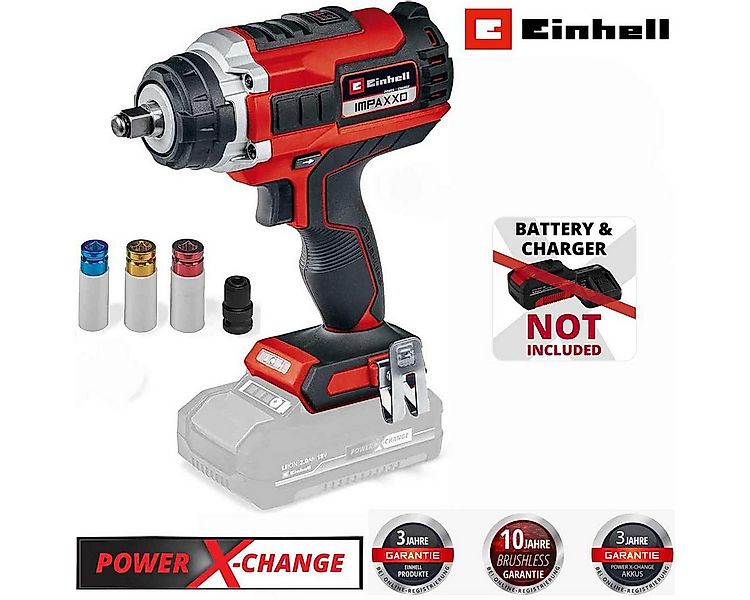 Einhell Akku-Schlagschrauber Schlagschrauber IMPAXXO 18/450 Solo 18V 3-Gang günstig online kaufen