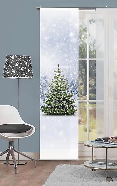 HOME WOHNIDEEN Schiebegardine WEIHNACHTSBAUM (1 St), günstig online kaufen