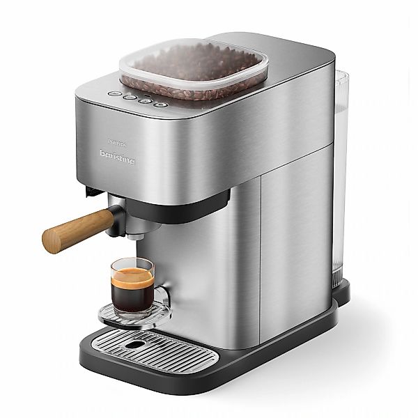 PHILIPS baristina Espressomaschine "Plus in Edelstahl BAR500/00 mit Mahlwer günstig online kaufen