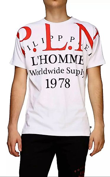 PHILIPP PLEIN T-Shirt Gold Cut P.L.N. günstig online kaufen