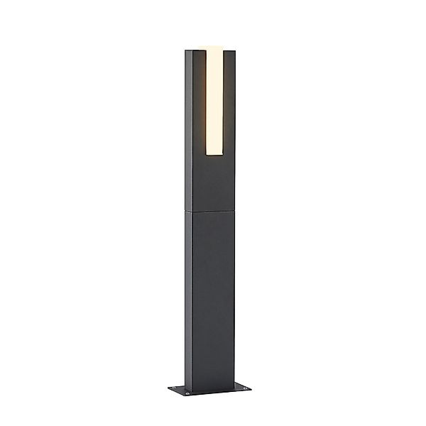 Lucande LED Außenleuchte Virgalia 9619219 Modern in Schwarz aus Aluminium 1 günstig online kaufen