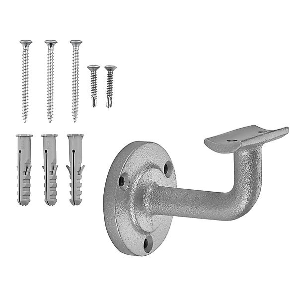 SOTECH Handlaufhalter ROBUST Silber Höhe 68 mm Ausladung 67,5 mm für Handlä günstig online kaufen