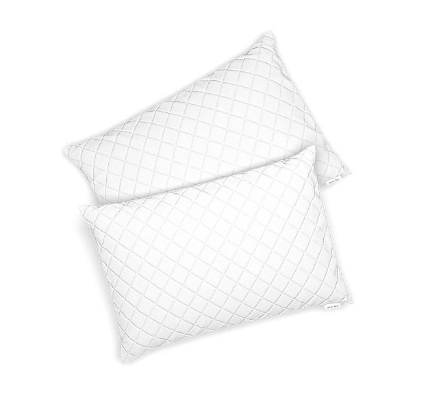 VitaliSpa® Kopfkissen, Weiß, 50 x 75 cm 2er Set, Füllung: 100 % Polyesterho günstig online kaufen