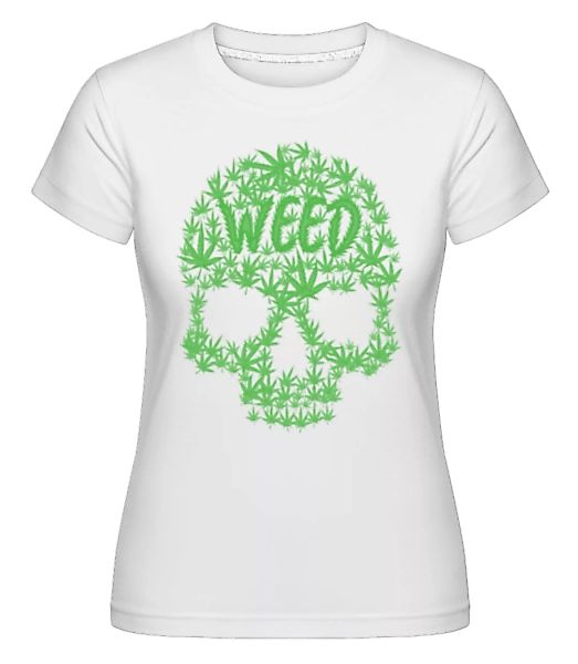 Weed Skull Cannabis · Shirtinator Frauen T-Shirt günstig online kaufen