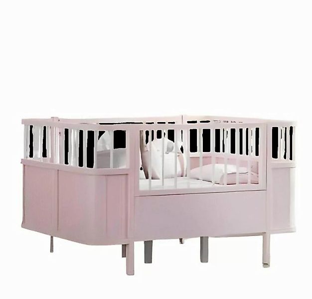 JVmoebel Kinderbett Kinderzimmer Bett Rosa Design Moderne Babybett Luxus Ho günstig online kaufen