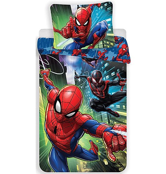 Spiderman Wendebettbezug Spiderman Peter Parker Bettwäsche günstig online kaufen