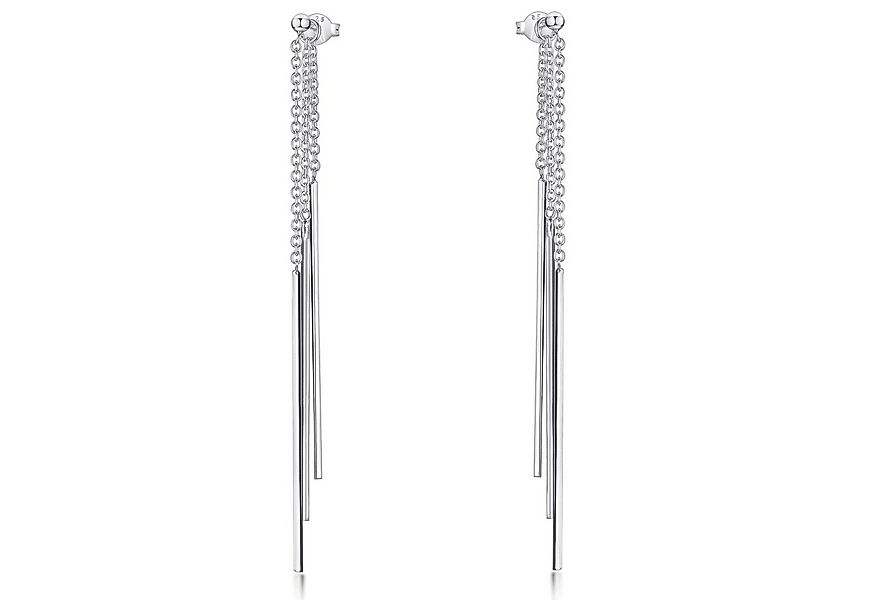Materia Paar Ohrhänger Damen Ohrringe lang Stäbe SO-40-Silber, 925 Sterling günstig online kaufen