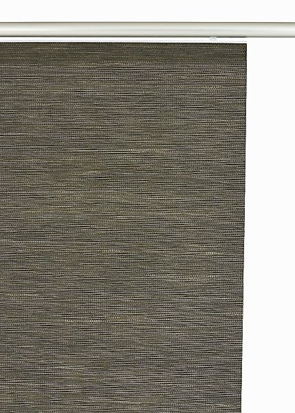 GARDINIA Schiebegardine Flächenvorhang Natur-optik, Klettband (1 günstig online kaufen