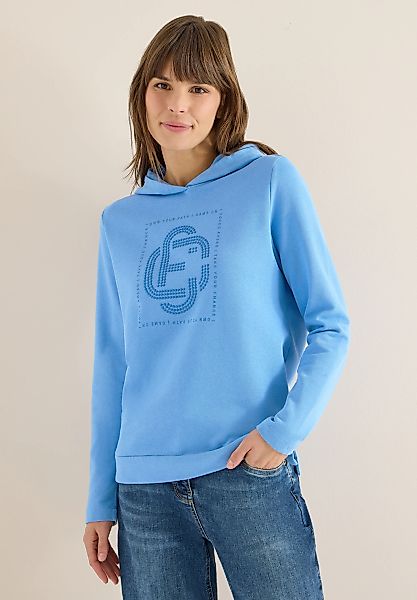 Cecil Langarmshirt aus reiner Baumwolle günstig online kaufen