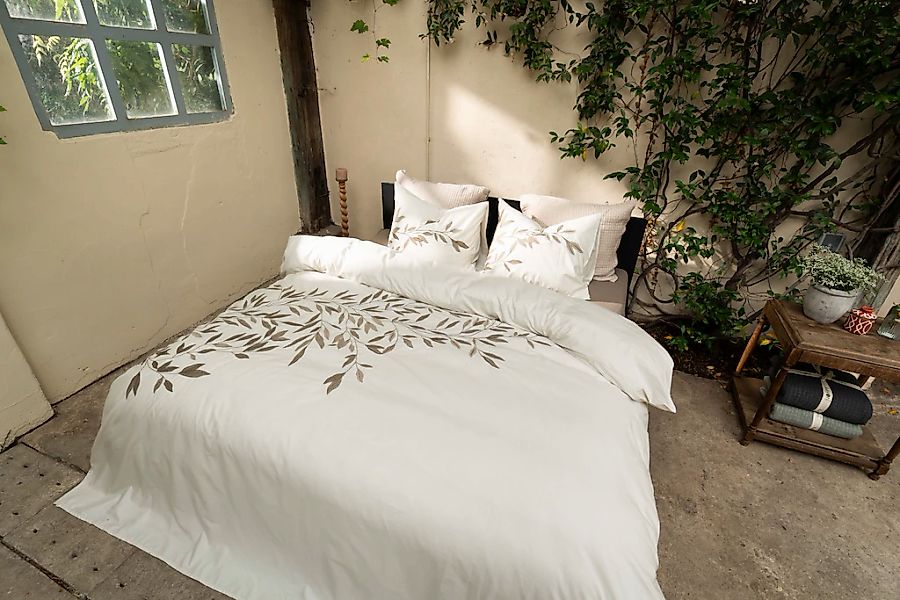 kayori Wendebettwäsche "Habo" 2 Stk. tlg. Mit stilvoller Stickerei günstig online kaufen