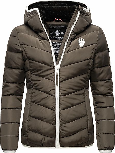 Navahoo Steppjacke "Elva", mit Kapuze, stylische Damen Winterjacke mit Kapu günstig online kaufen