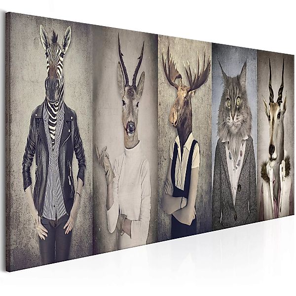 Wandbild - Animal Masks günstig online kaufen