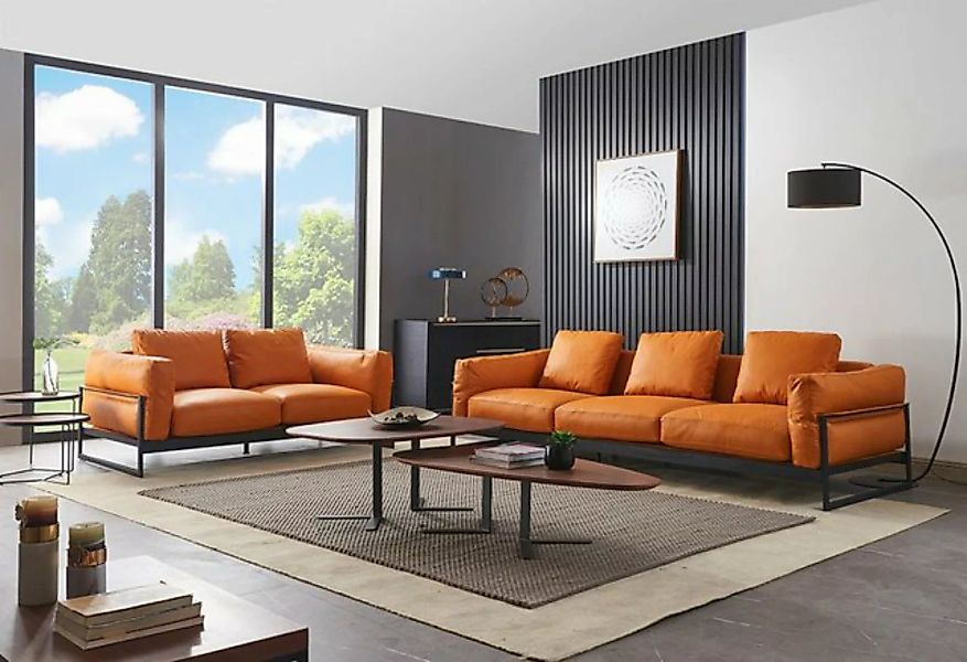 JVmoebel 3-Sitzer Design Möbel Sofa Coch 3 Sitz Polster Sofas Wohnzimmer Co günstig online kaufen