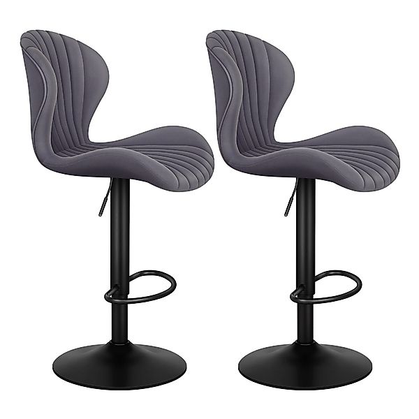 ALFORDSON Barhocker 2er Set, Höhenverstellbare Küchenhocker günstig online kaufen