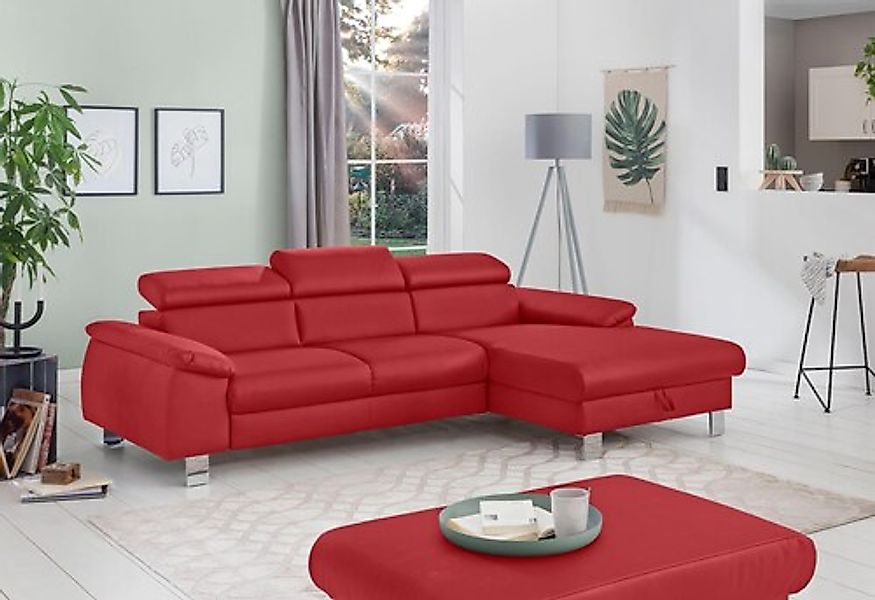 COTTA Polstergarnitur »Komaris L-Form«, (Set), Set bestehend aus: Ecksofa m günstig online kaufen