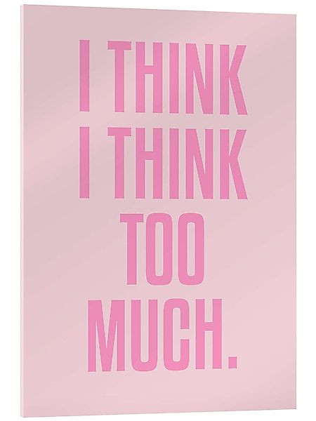 Posterlounge Wandbild I Think I Think günstig online kaufen