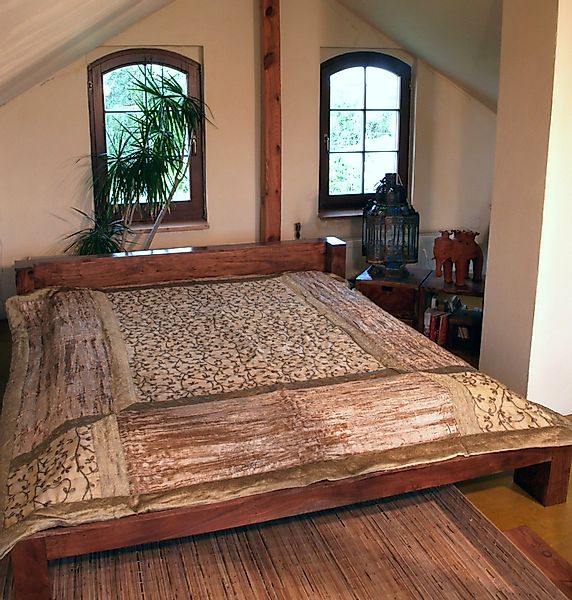 Guru-Shop Tagesdecke Brokat- Samtdecke, Tagesdecke, Bettüberwurf günstig online kaufen