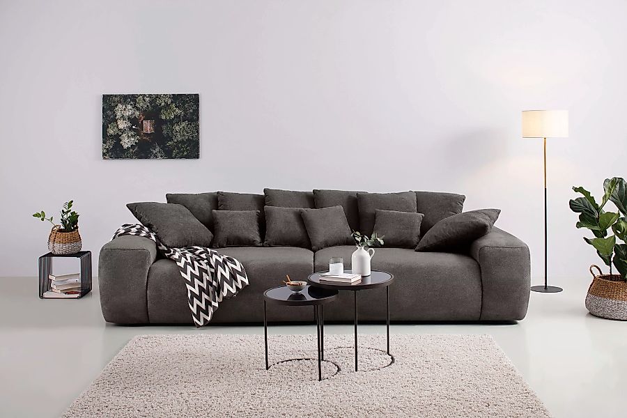Home affaire Big-Sofa "Sundance", Polsterung für bis zu 140 kg pro Sitzfläc günstig online kaufen