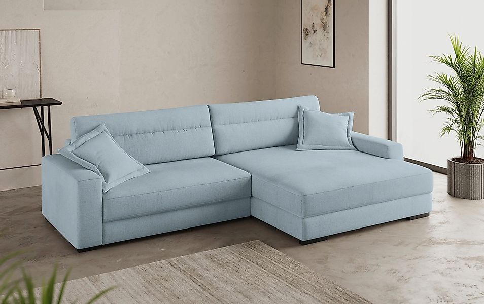 Mr. Couch Ecksofa "Marcello DuraFlex L-Form", EasyBett, Bettkasten, Kaltsch günstig online kaufen