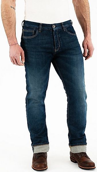 Rokker Motorradhose Iron Selvage Washed Motorrad Jeans (waschbar) wasserabw günstig online kaufen