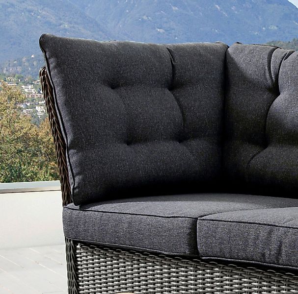 Destiny Loungesofa PALMA, Aluminium, Polyrattan, 3er günstig online kaufen
