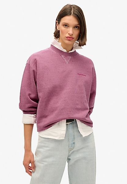 Superdry Sweatshirt ESSENTIAL LOGO OVERDYED SWEAT günstig online kaufen