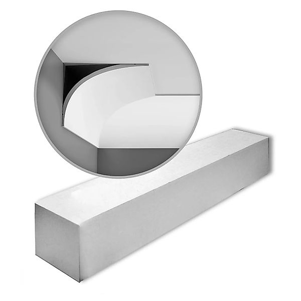 ORAC DECOR C990 LUXXUS Zierleisten 1 Karton Set 10 Stuckleisten 20 m Weiß günstig online kaufen