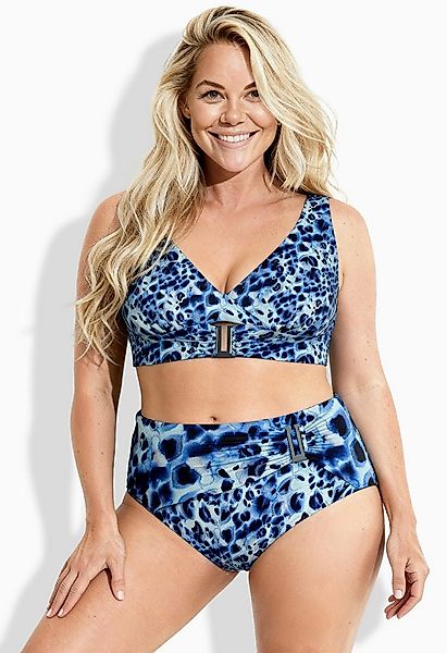 Ulla Popken Soft-BH Bikini Animalmuster Softcups Träger verstellbar günstig online kaufen