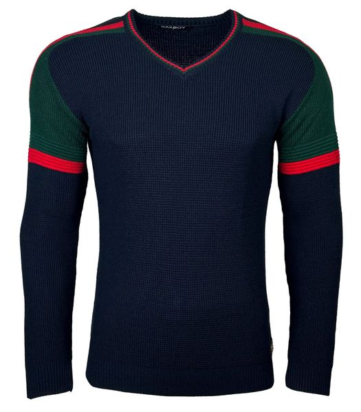 Baxboy Strickpullover BAXBOY Herren stylischer V-Neck günstig online kaufen