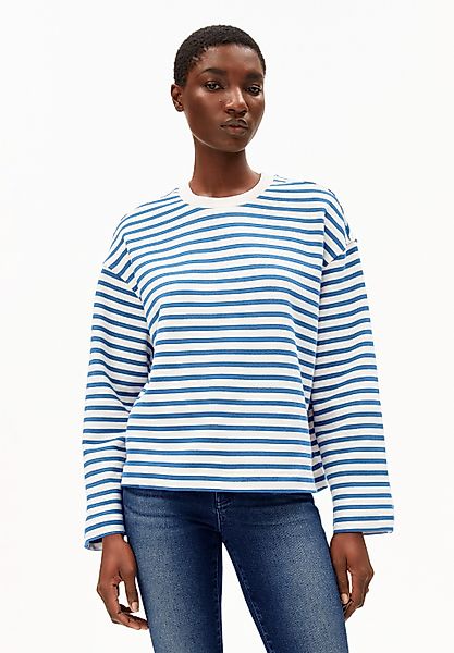 Armedangels Sweatshirt FRANKAA MAARLEN STRIPE Oversized günstig online kaufen