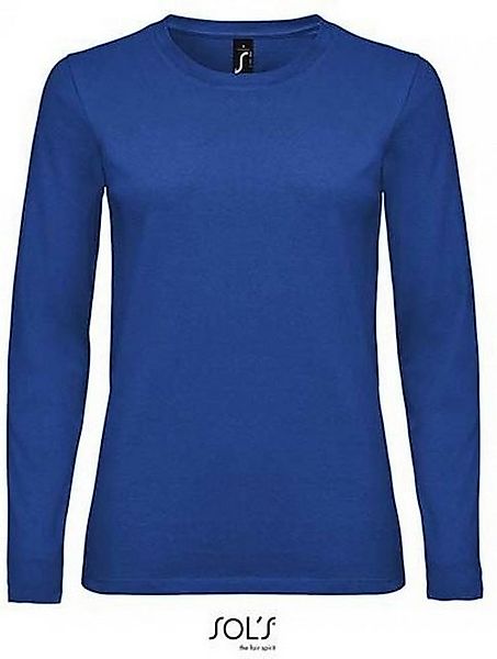 SOLS Rundhalsshirt Damen Long-Sleeve T-Shirt Imperial günstig online kaufen