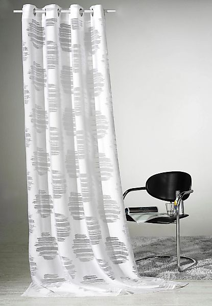 Weckbrodt Vorhang "Valea" Ösen 1 Stk. tlg. Ausbrenner, transparent, Gardine günstig online kaufen