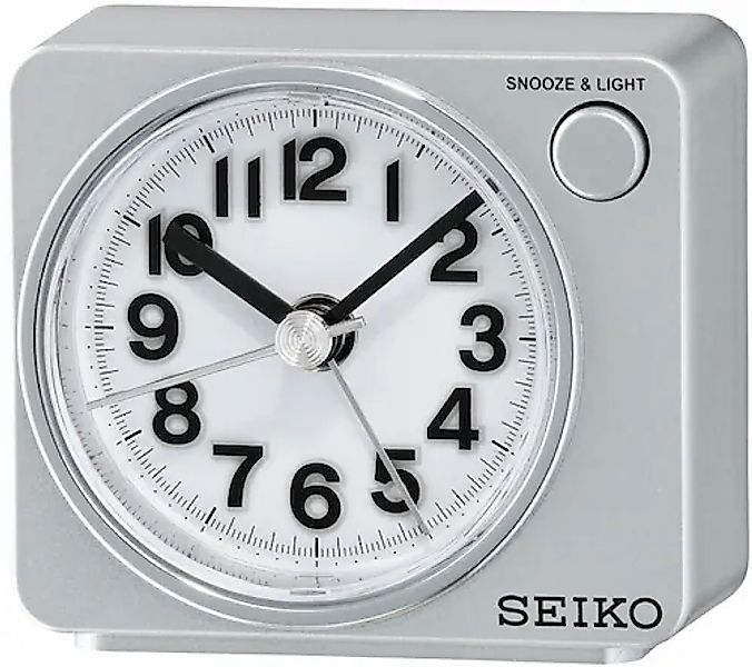 Seiko Quarzwecker »QHE100S«, Wecker, Reisewecker, Schlafzimmer, Schlummerfu günstig online kaufen