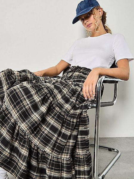 Apricot Maxirock Midirock mit Stufen günstig online kaufen