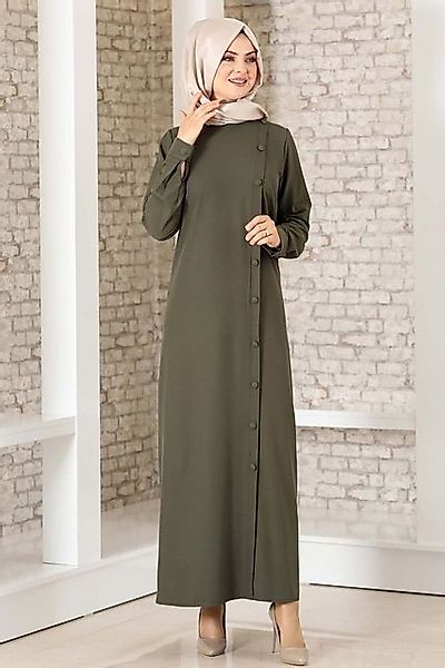 Modavitrini Hemdblusenkleid Abaya mit Knöpfen Hijab Kleid Modest Fashion Ab günstig online kaufen