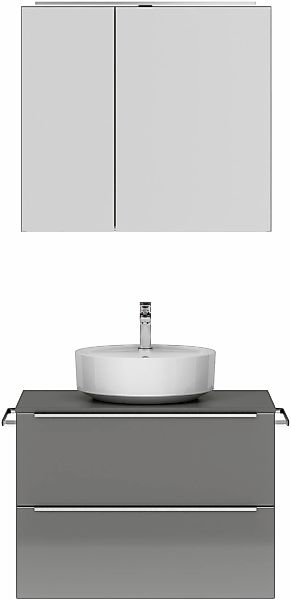nobilia Badmöbel-Set "Alvene" vormontiert, mit Soft-Close, 2 Stk. tlg. günstig online kaufen