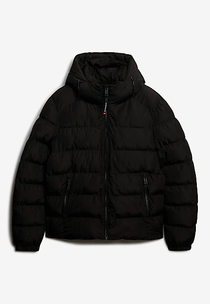 Superdry Steppjacke "HOODED SPORTS PUFFER JACKET", mit Kapuze günstig online kaufen