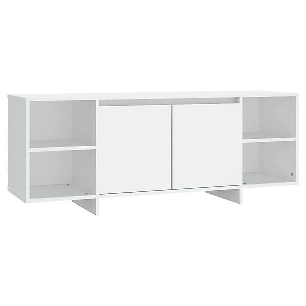 Vidaxl Tv-schrank Weiß 130x35x50 Cm Spanplatte günstig online kaufen