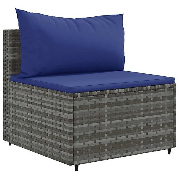 vidaXL Gartenlounge-Set 4-tlg. Garten-Lounge-Set mit Kissen günstig online kaufen