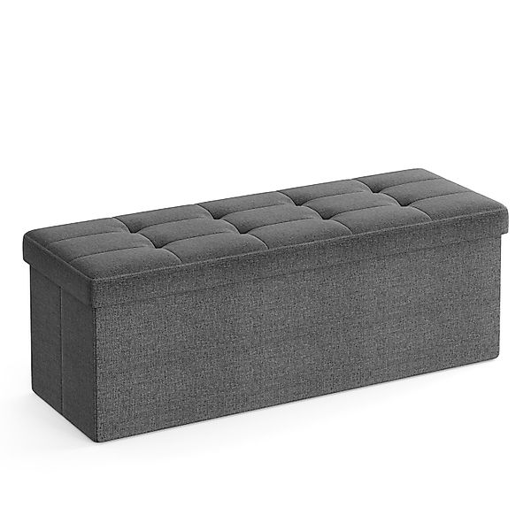 SONGMICS Sitzbank sitzhocker, 76/110cm mit Stauraum, günstig online kaufen