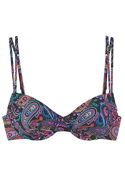 Venice Beach Bügel-Bikini-Top Paislee, bedruckt, verstellbare Doppelträger, günstig online kaufen