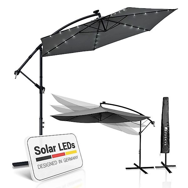 Juskys Ampelschirm Brazil, Sonnenschirm 285 cm günstig online kaufen