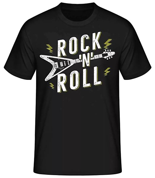 Rock And Roll Gitarre · Männer Basic T-Shirt günstig online kaufen