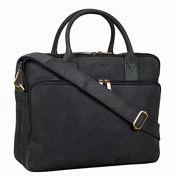 Benthill Aktentasche Echt Leder Laptoptasche Umhängetasche günstig online kaufen