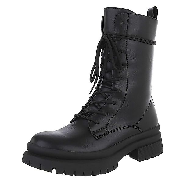 Ital-Design Damen Schnürschuhe Freizeit Stiefelette (90482762) günstig online kaufen
