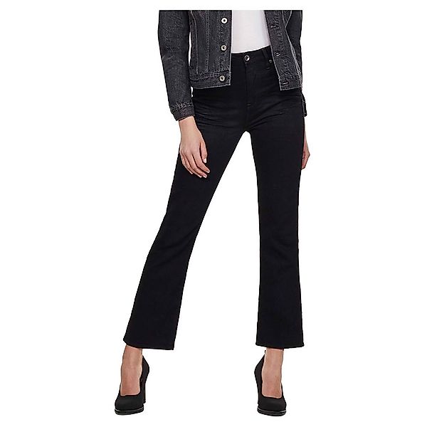 G-star Codam High Kick Flare 7/8 Jeans 28 Pitch Black günstig online kaufen