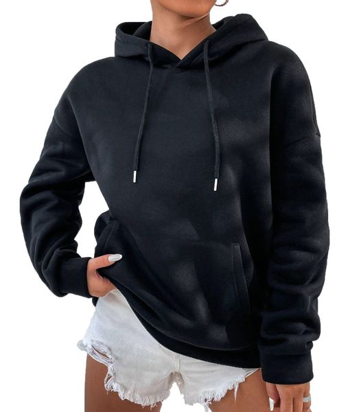 RMK Hoodie Damen Kapuzenpullover Pullover Basic günstig online kaufen