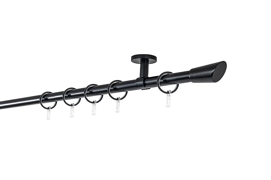 ondeco Gardinenstange Rundrohr Deckenabstand 4cm Rag, günstig online kaufen