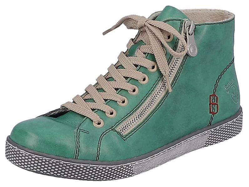 Rieker Schnürboots, Schnürstiefelette, Casual-Boots mit Reißverschluss auße günstig online kaufen